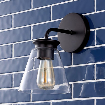 Kondo Modern Farmhouse Iron LED Vanity - JONATHAN Y